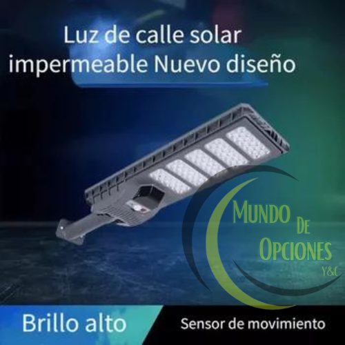 FSR 300 RECARGABLE™ - Foco Solar Recargable 300 Sensor IP65F