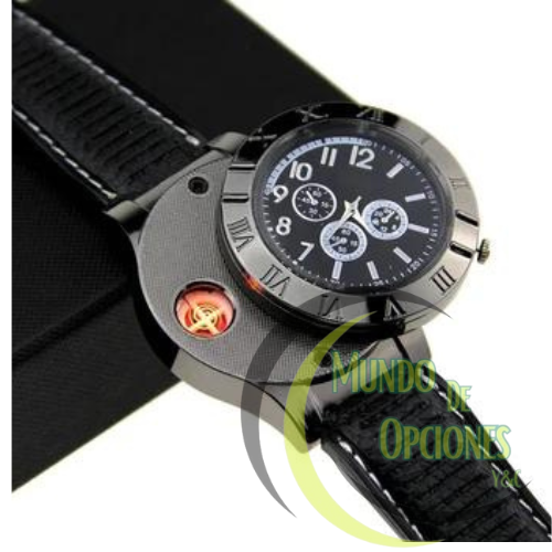 BURNING TIME™   Reloj encendedor para hombre.