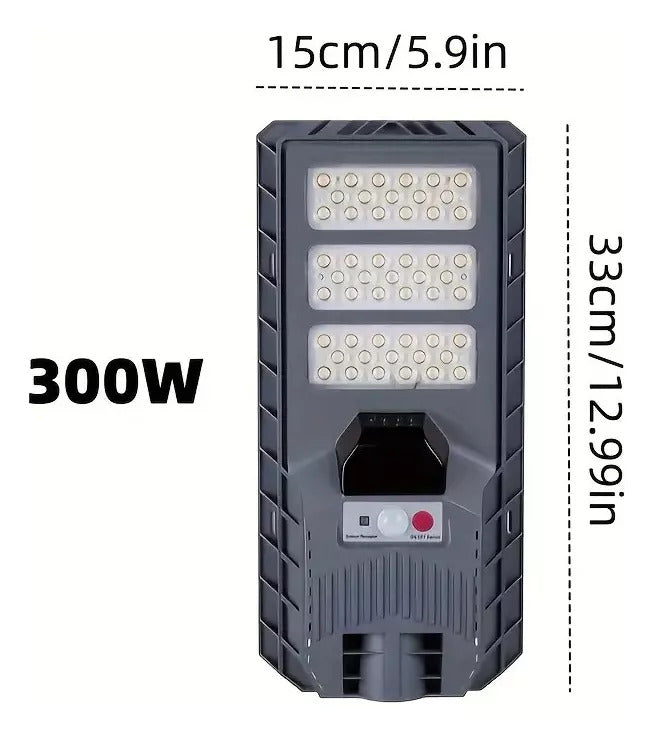 Foco Solar Recargable 300: Sensor IP65F ™